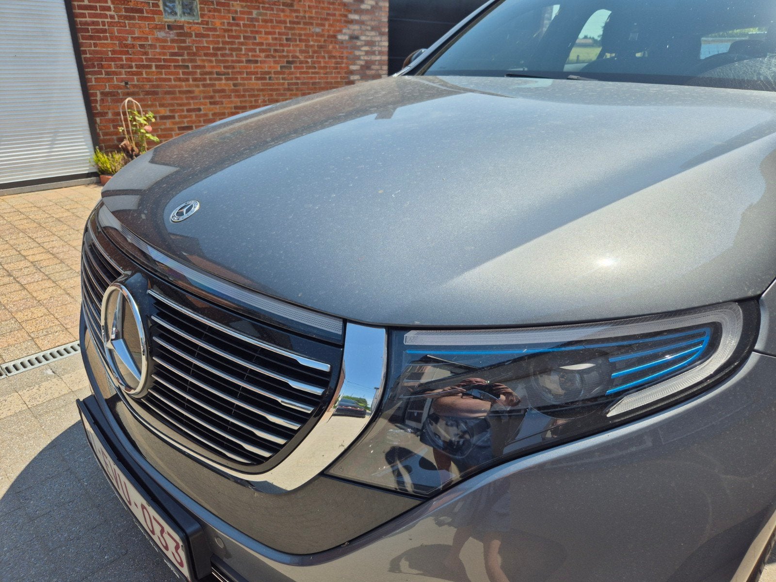 Mercedes EQC 400 4 MATIC, Auto diversen, Ongevalwagen, Ophalen