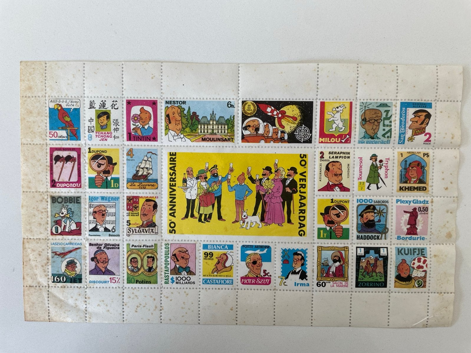 Postzegels, Enlèvement ou Envoi