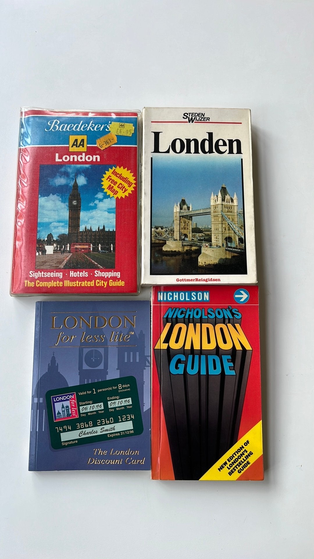 Reisgidsen Londen, Ophalen, Zo goed als nieuw