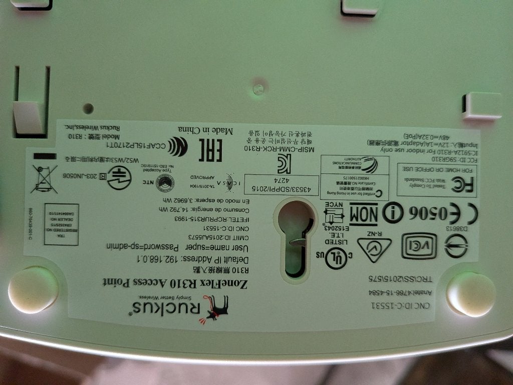Ruckus ZoneFlex R310, Computers en Software, Accesspoints, Ophalen, Gebruikt, Ruckus