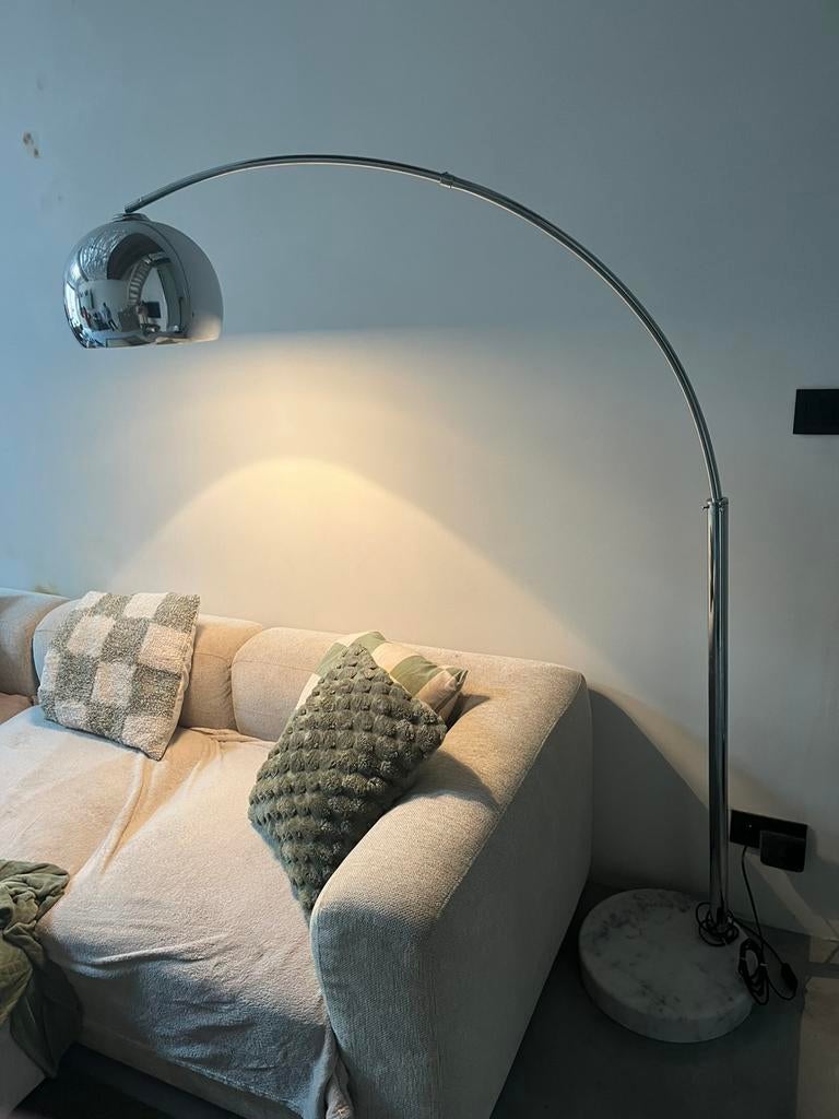 Vintage Arco Floor Lamp, Huis en Inrichting, Lampen | Vloerlampen, Ophalen, Zo goed als nieuw