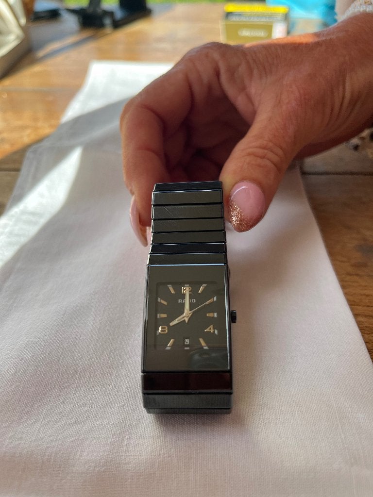 Rado, Handtassen en Accessoires, Staal, Gebruikt, Staal, Polshorloge