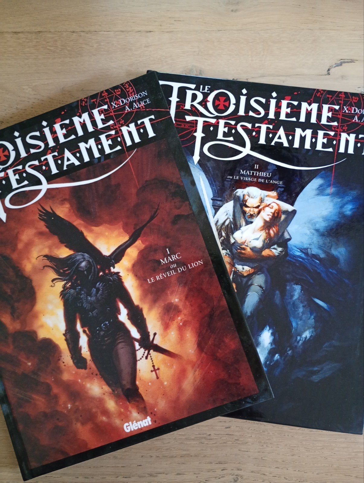 Lot Le troisième testament 1 & 2 Dorison Alice TBE, Livres, Plusieurs BD, Enlèvement ou Envoi, Utilisé, Dorison - Alice