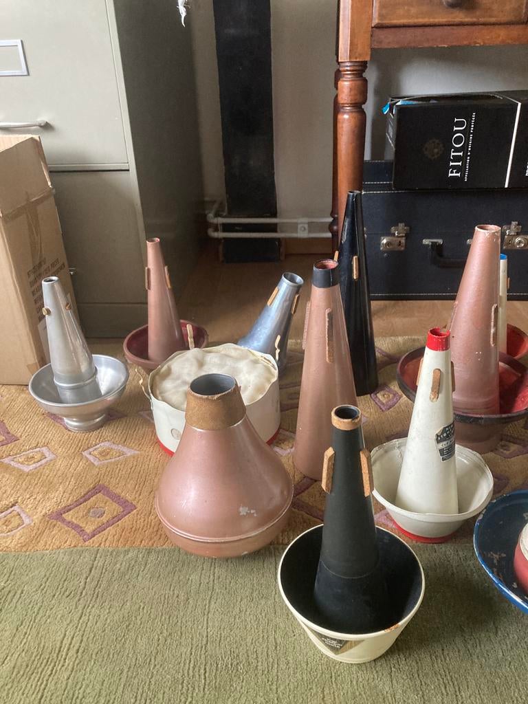 Trombonedempers te koop, Antiek en Kunst, Ophalen
