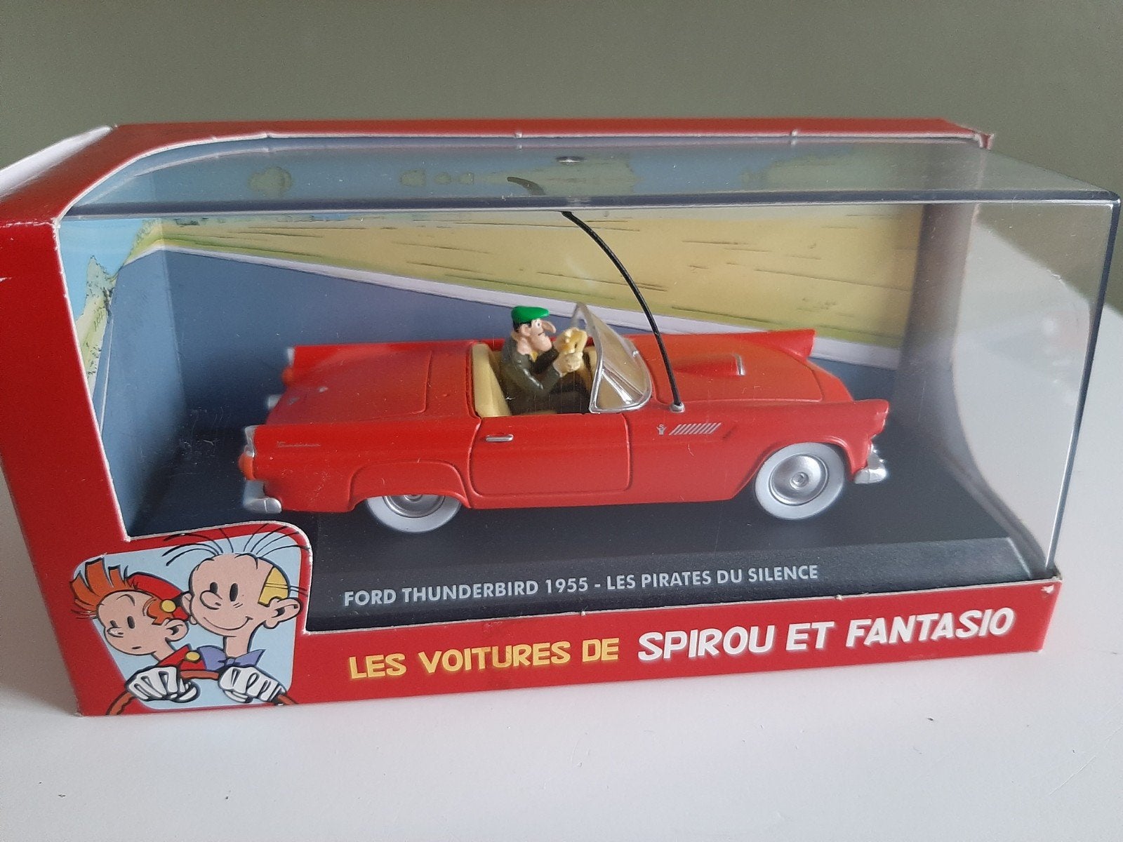 spirou auto Ford Thunderbird, Ophalen of Verzenden, Auto