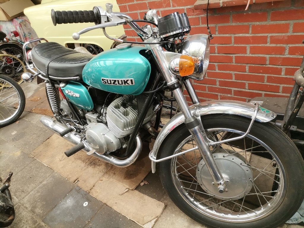 SUZUKI T250 OLDTIMER, Motoren, 250 cc, 2 cilinders, Gebruikt, SuperMoto