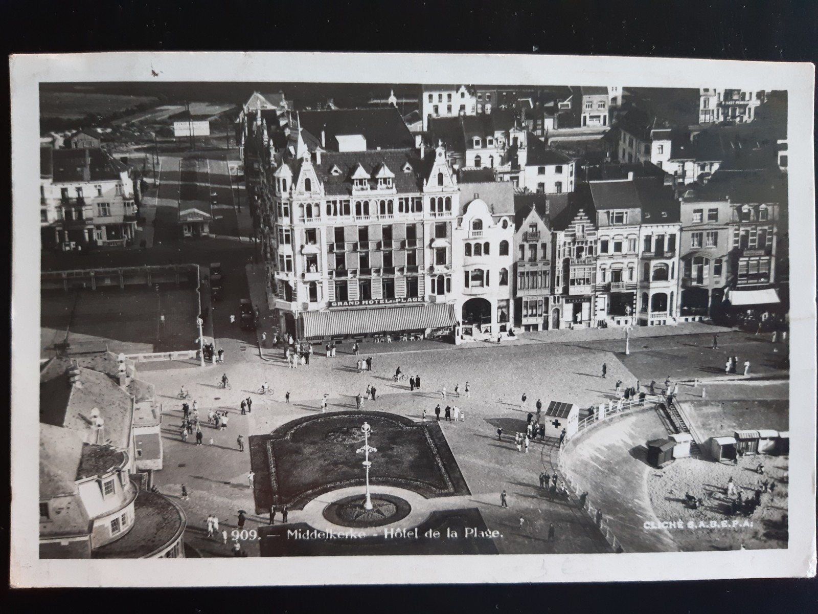 CARTE PHOTO DE MIDDELKERKE EN BORD DE MER À LA DIGUE !, Enlèvement ou Envoi