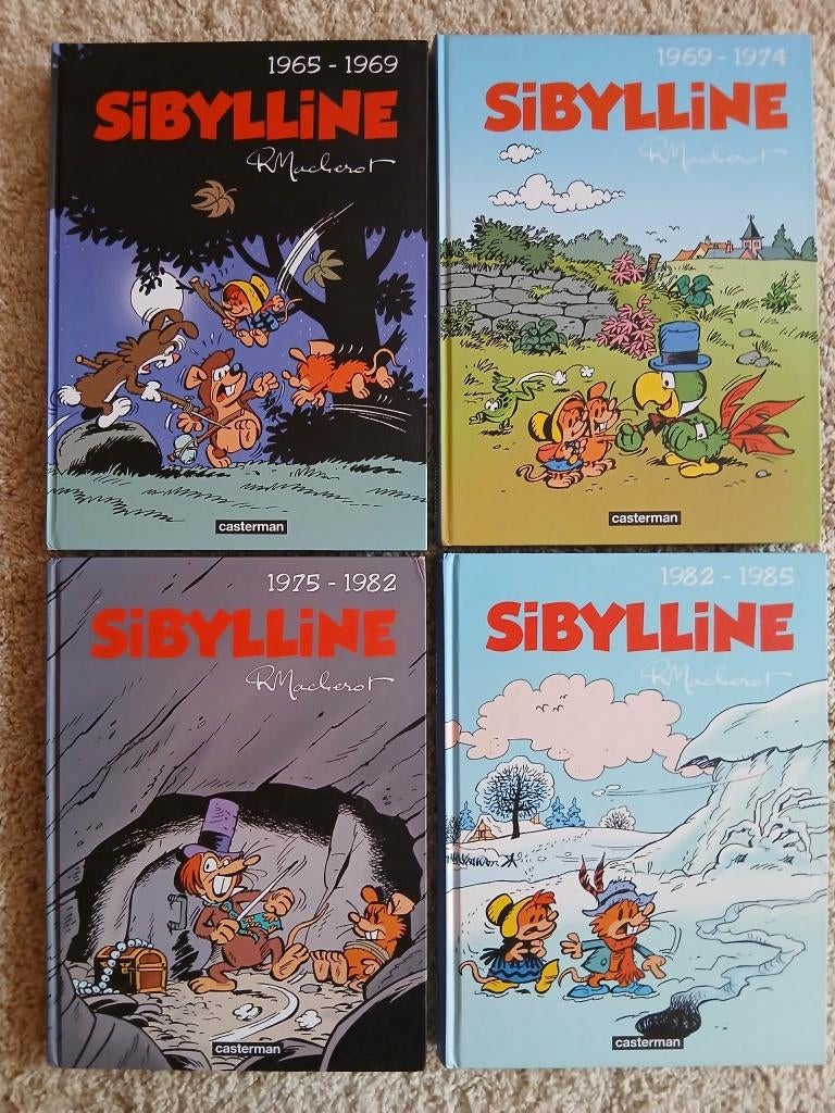 Sibylline de Macherot Intégrale lot 4 volumes, Livres, BD, Plusieurs BD, Enlèvement ou Envoi, Utilisé, Raymond Macherot