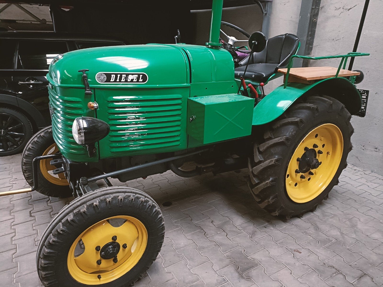 Steyr 180 uit 1949, Ophalen, Steyr