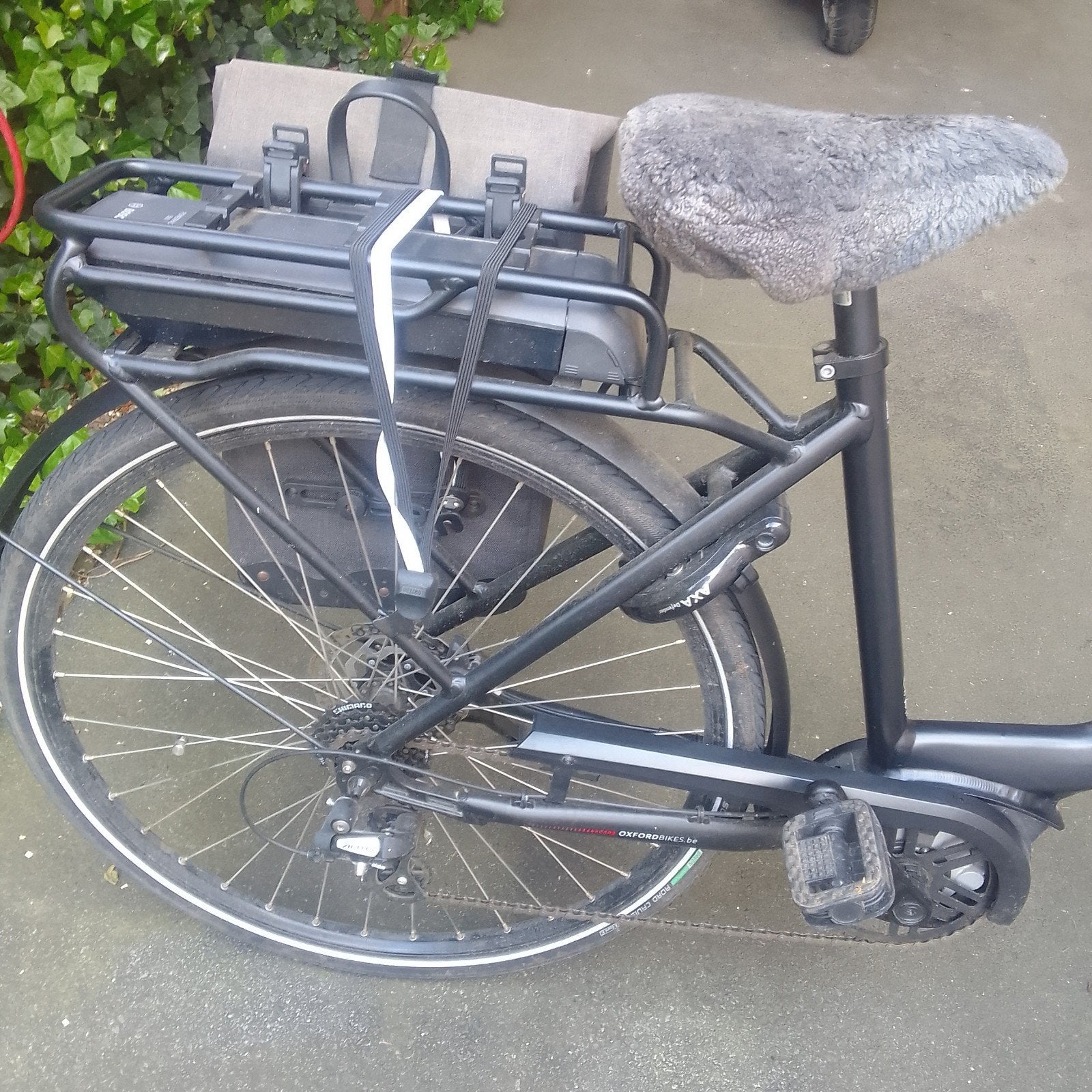 Goede dames fiets Oxford 1jaar oud 1000km wegens aan koop zw, Ophalen