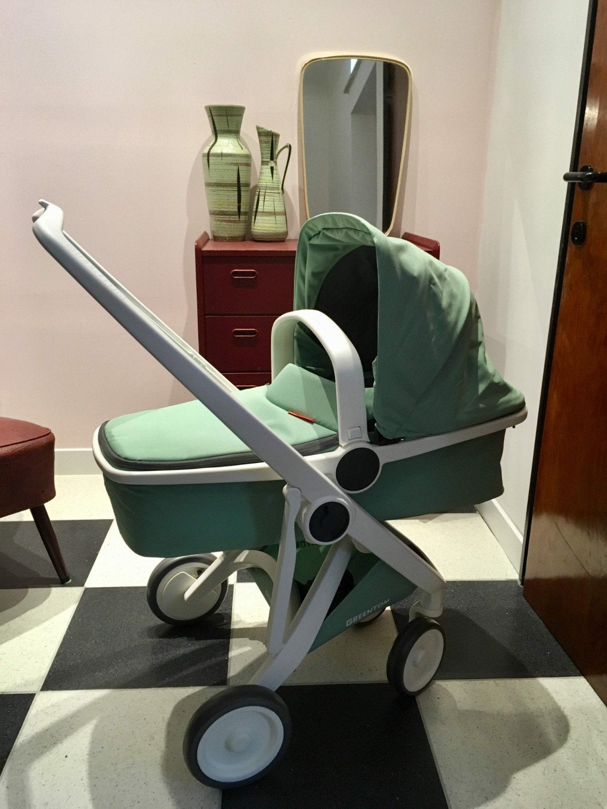 Greentom 3 in 1 kinderwagen, Kinderen en Baby's, Ophalen, Gebruikt, Kinderwagen, Overige merken