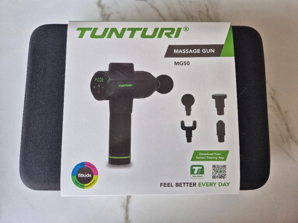 Tunturi MG50 Massage Gun (in verpakking!), Sport en Fitness, Ophalen, Nieuw, Apparaat