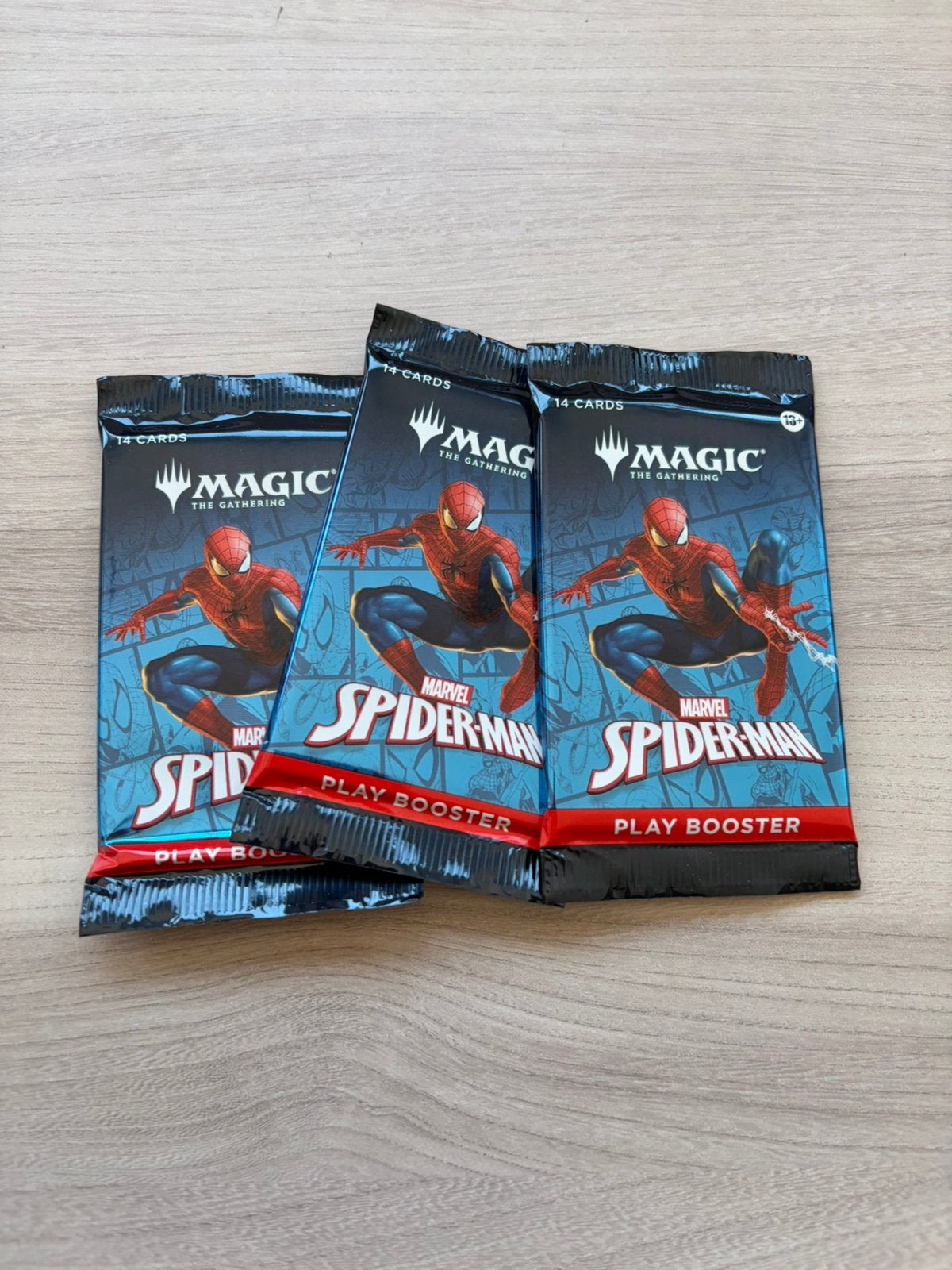 1x Spider-Man ~ MTG ~play  Packs Magic The gathering, Ophalen of Verzenden, Zo goed als nieuw, Booster