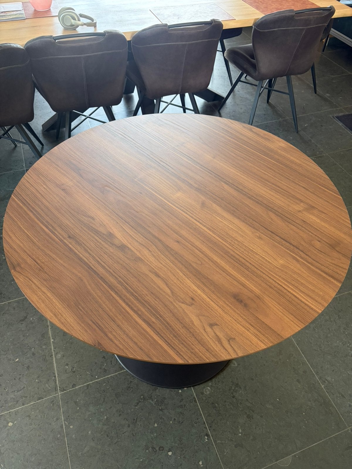 Ronde tafel Juntoo, Huis en Inrichting, Tafels | Eettafels, Ophalen, Zo goed als nieuw