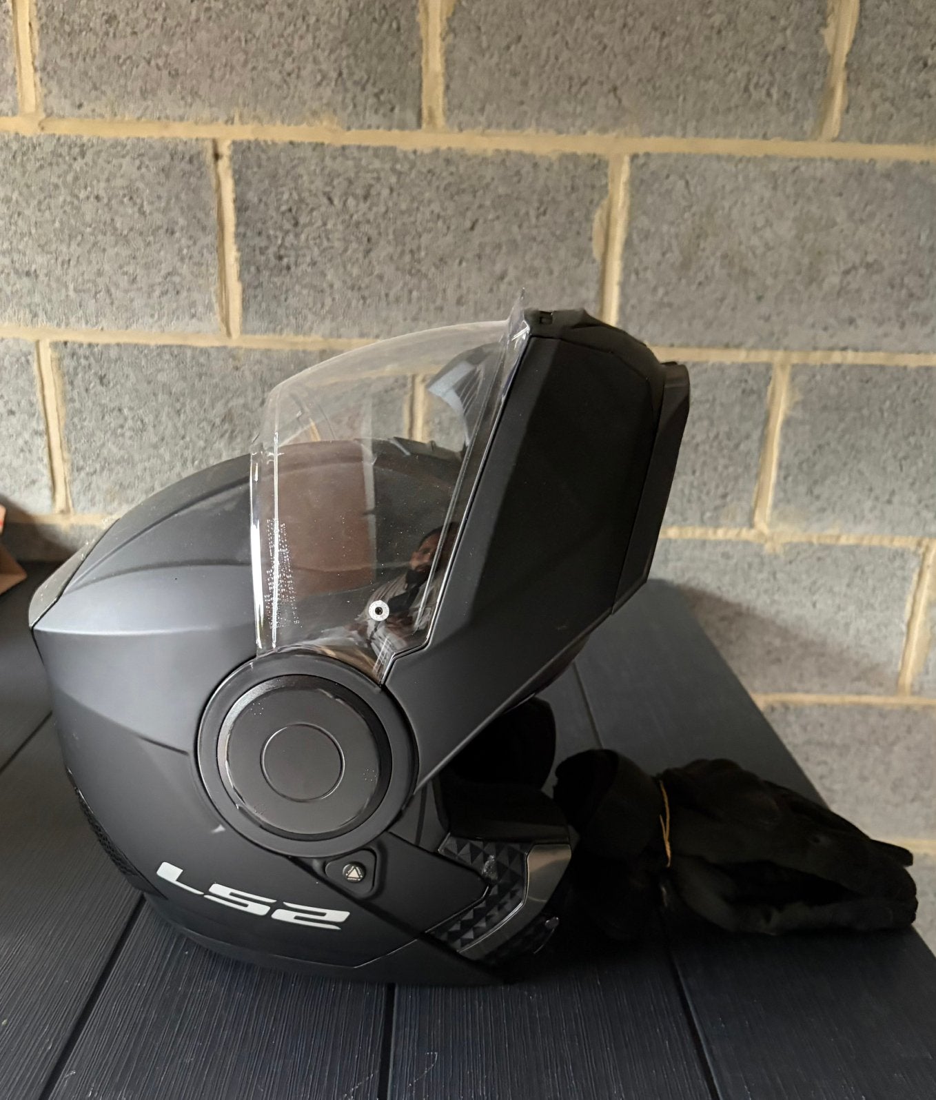 Casque et gant bonne etat, Enlèvement, Comme neuf