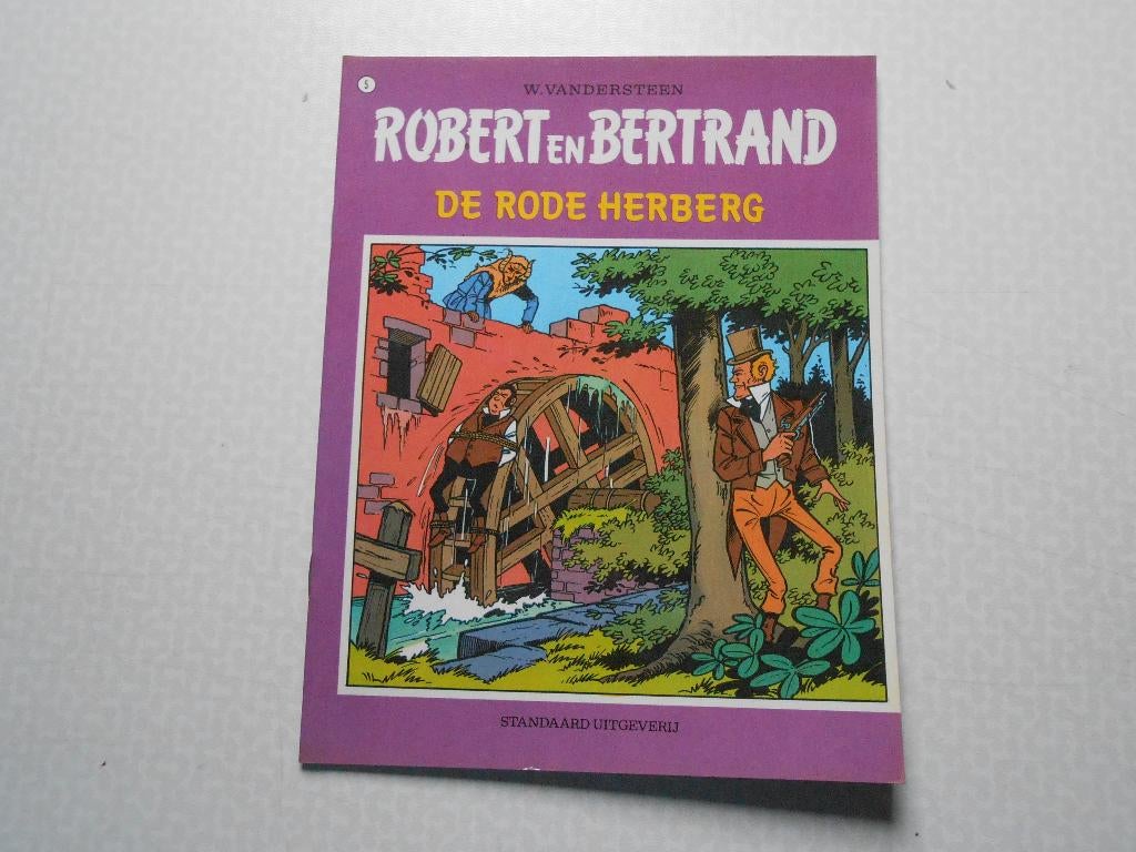 Robert en Bertrand 5 De rode herberg 1974 1 ste druk., Boeken, Stripverhalen, Nieuw, Eén stripboek, Ophalen of Verzenden