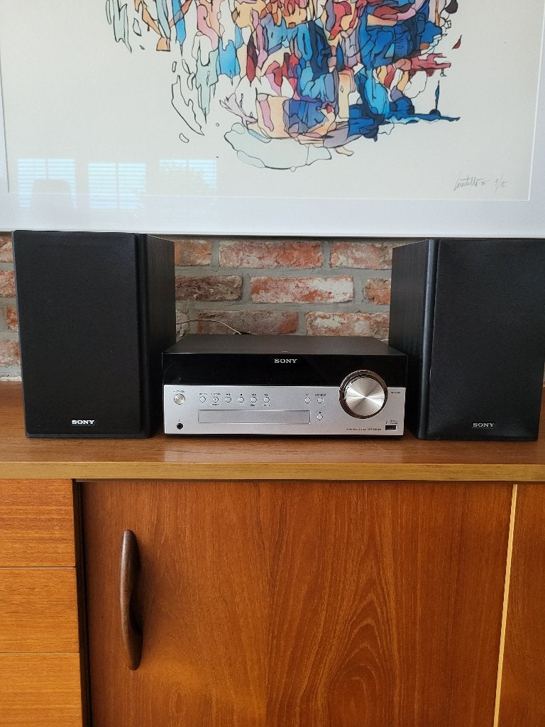 Système audio sans fil Sony CMT SBT100, TV, Hi-fi & Vidéo, Connexion MP3, Comme neuf, Sony, Enlèvement