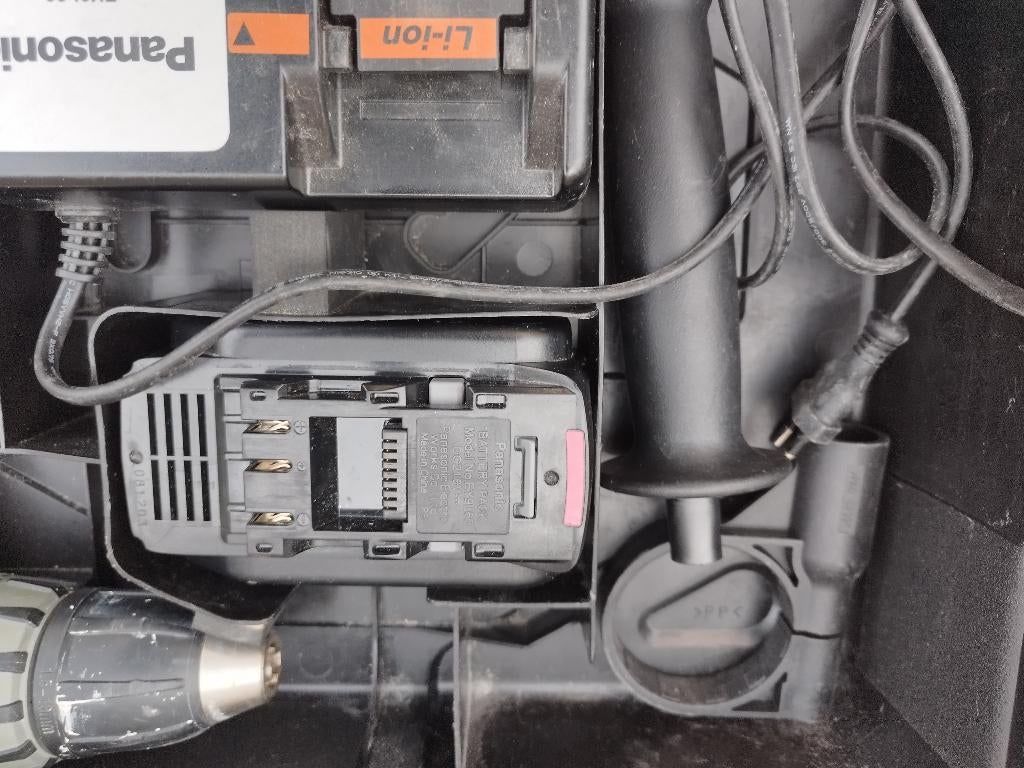 Panasonic boor/schroefmachine 21,6V, Ophalen, Gevuld, Gebruikt