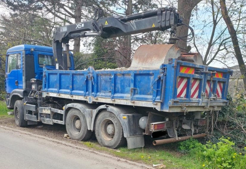 MAN TGA, Auto's, Zwart, 301 kW, Blauw, MAN