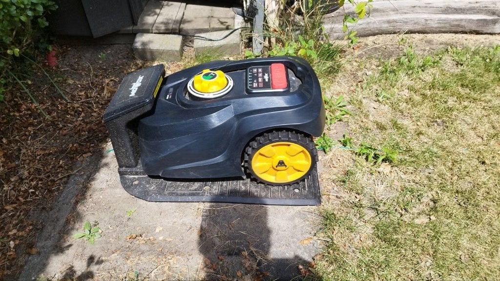 Mowox grasrobot robotmaaier met basisstation, Enlèvement, Comme neuf