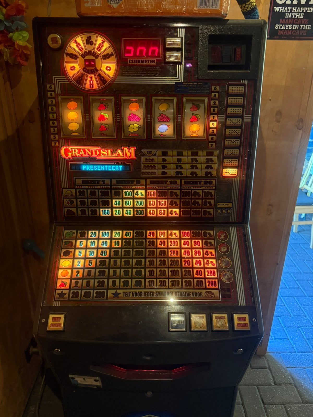Gokkast grand slam, Collections, Machines | Machines à sous, Euro, Enlèvement, Comme neuf