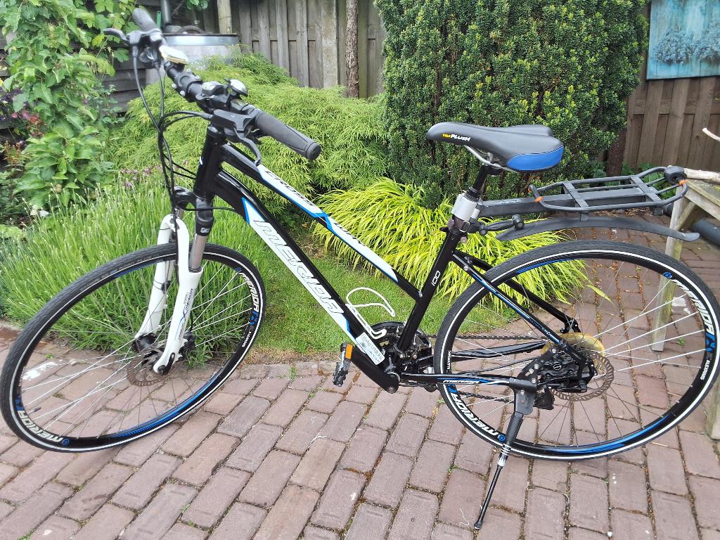 Dames Fiets, Fietsen en Brommers, Gebruikt, Minder dan 47 cm, Schijfrem, Ophalen
