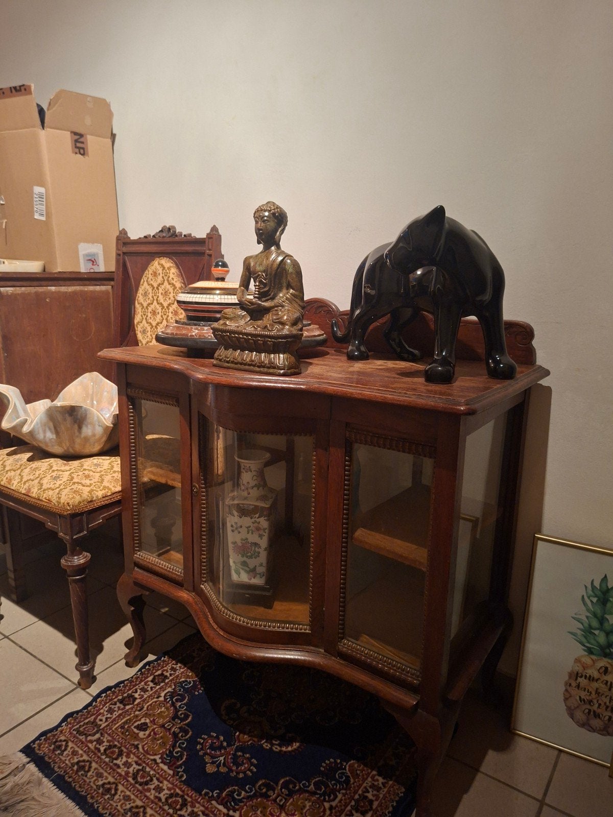 Vitrine ( GERESERVEERD STEFANIE), Antiek en Kunst, Ophalen of Verzenden