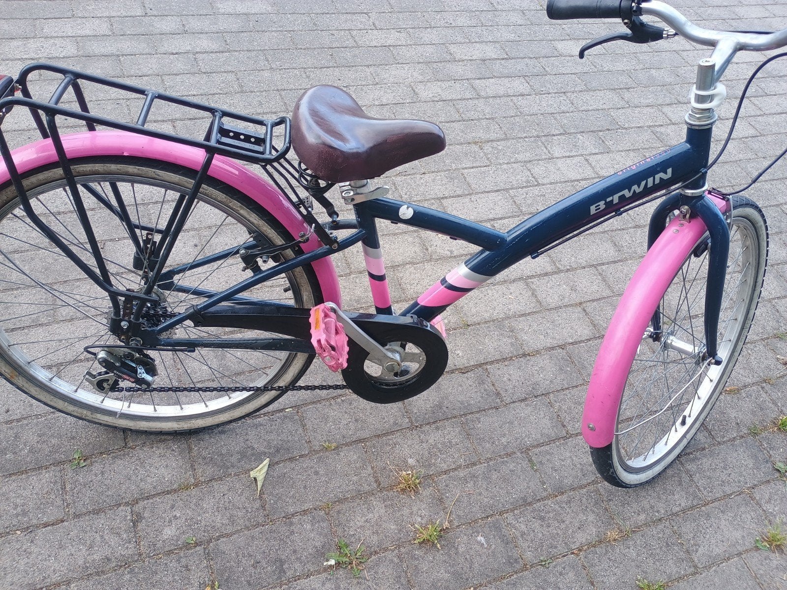 24" met nieuwe tandwielen en ketting in orde, Ophalen