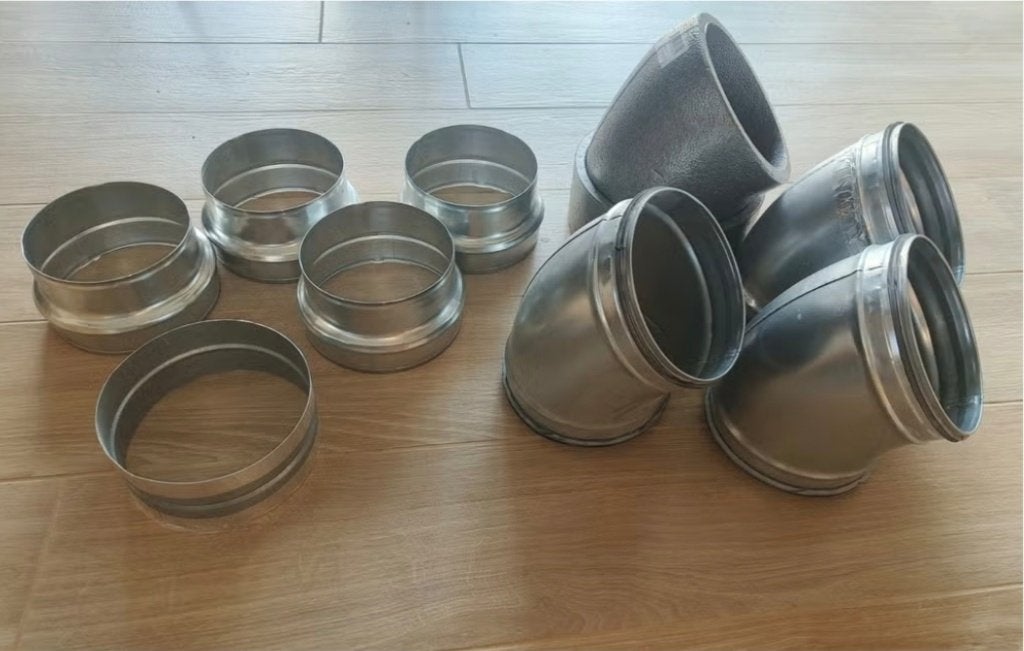 Duco ventilatiebuis koppelstukken, burgerhout,..., Doe-het-zelf en Bouw, Ophalen of Verzenden