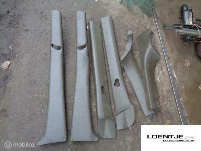 Afdekkap B-stijl en deurpanelen bmw e24 628 630 635 csi etc, Gebruikt, Ophalen of Verzenden, BMW, BMW