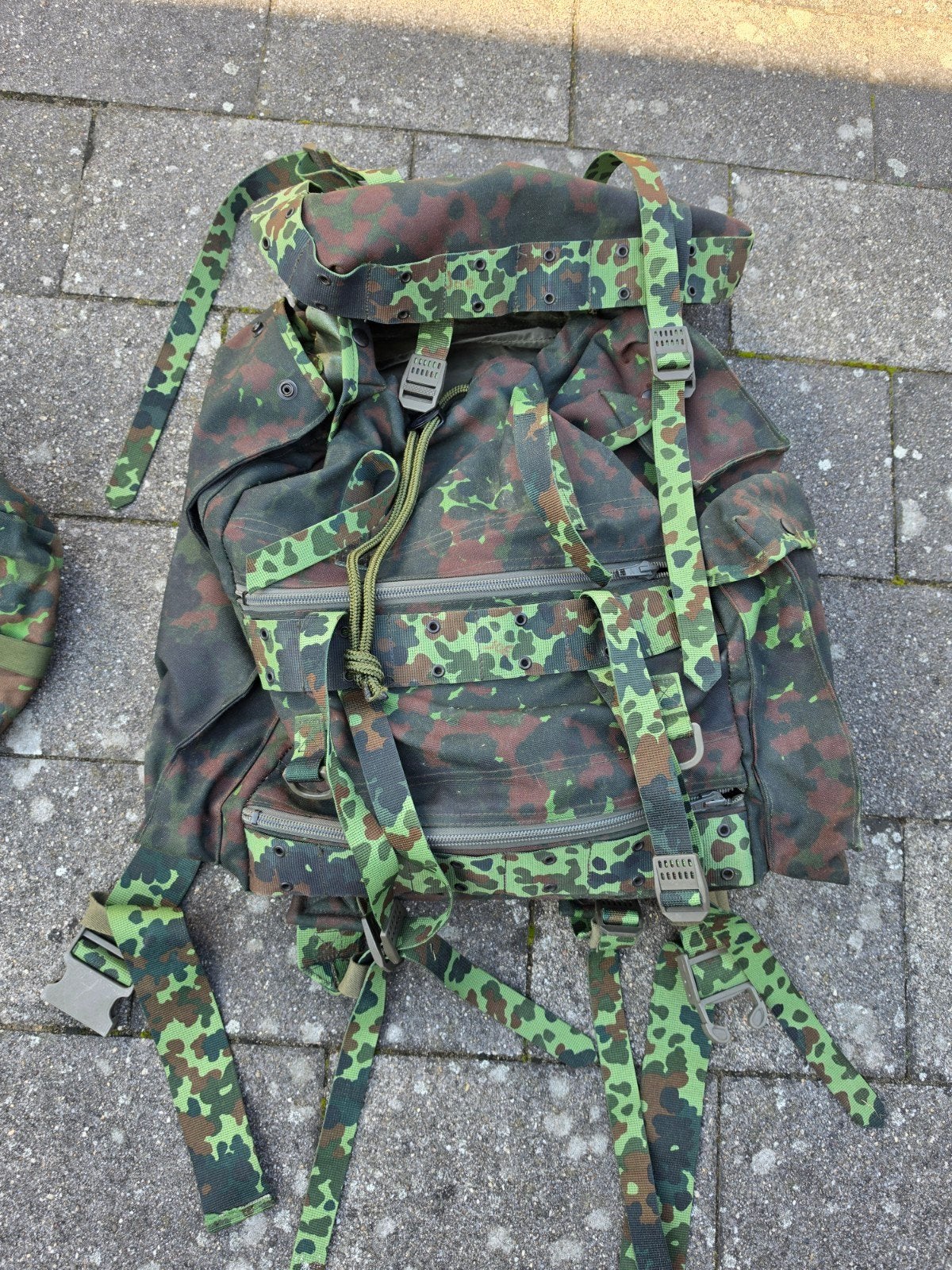 ABL luchtmacht rugzak flecktarn camo, Ophalen of Verzenden, Luchtmacht, Kleding of Schoenen