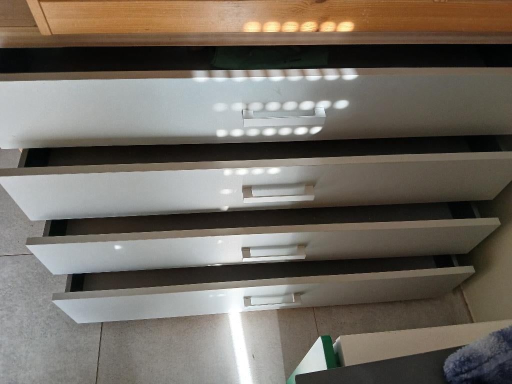 kast 4 schuiven, Ophalen, Gebruikt, 100 tot 150 cm, 50 tot 100 cm