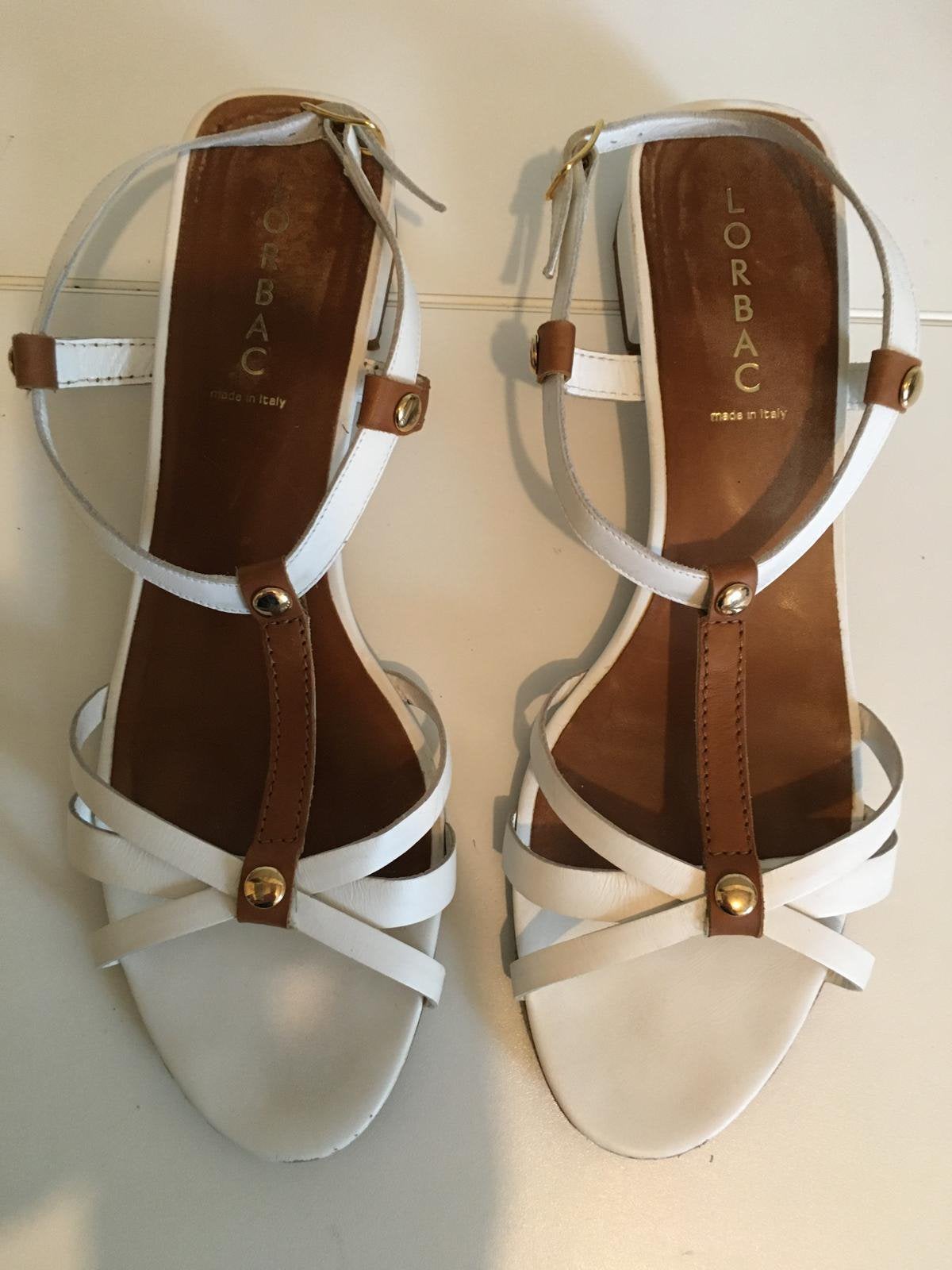 Sandalen Lorbac Italy maat 41, Kleding | Dames, Ophalen, Zo goed als nieuw