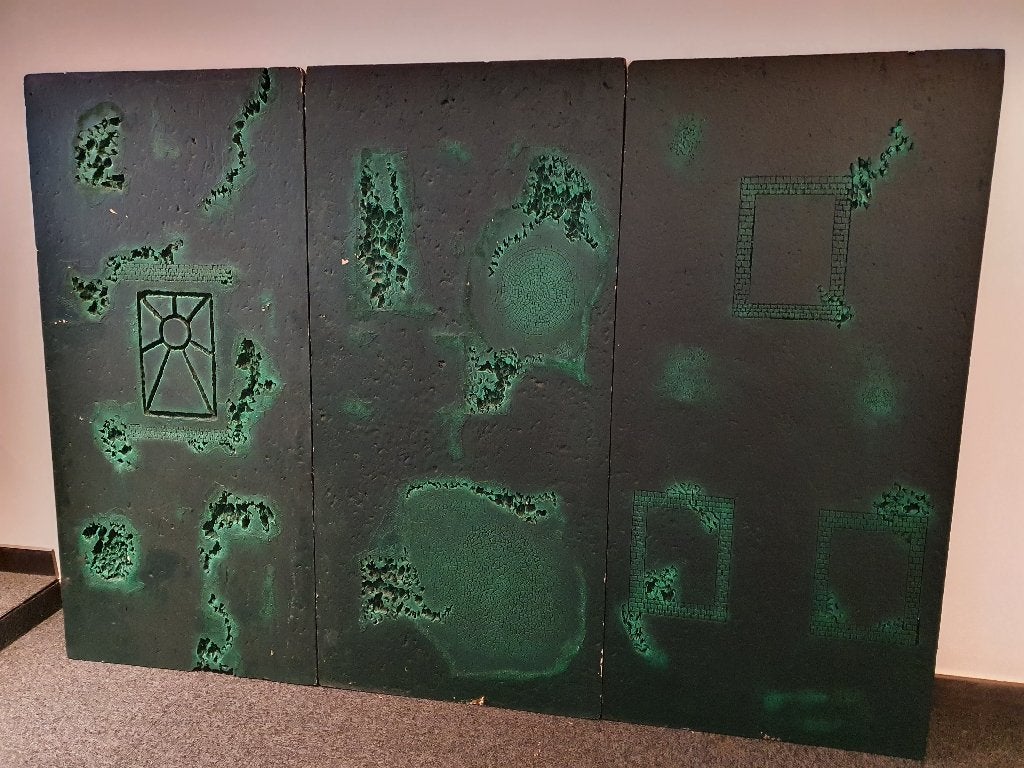 Warhammer 40K NECRON Super plateau de jeu, Ultra léger (XPS), Ophalen, Gebruikt, Warhammer, Geverfd