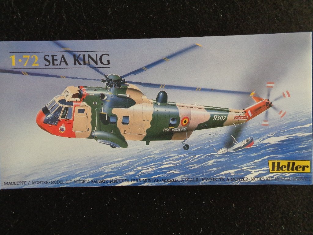 Sea King van Heller, 1:72 tot 1:144, Helikopter, Nieuw, Ophalen of Verzenden