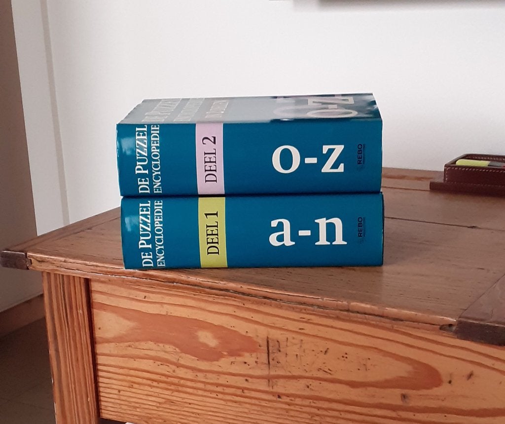 PUZZEL ENCYCLOPEDIE, Ophalen, Zo goed als nieuw