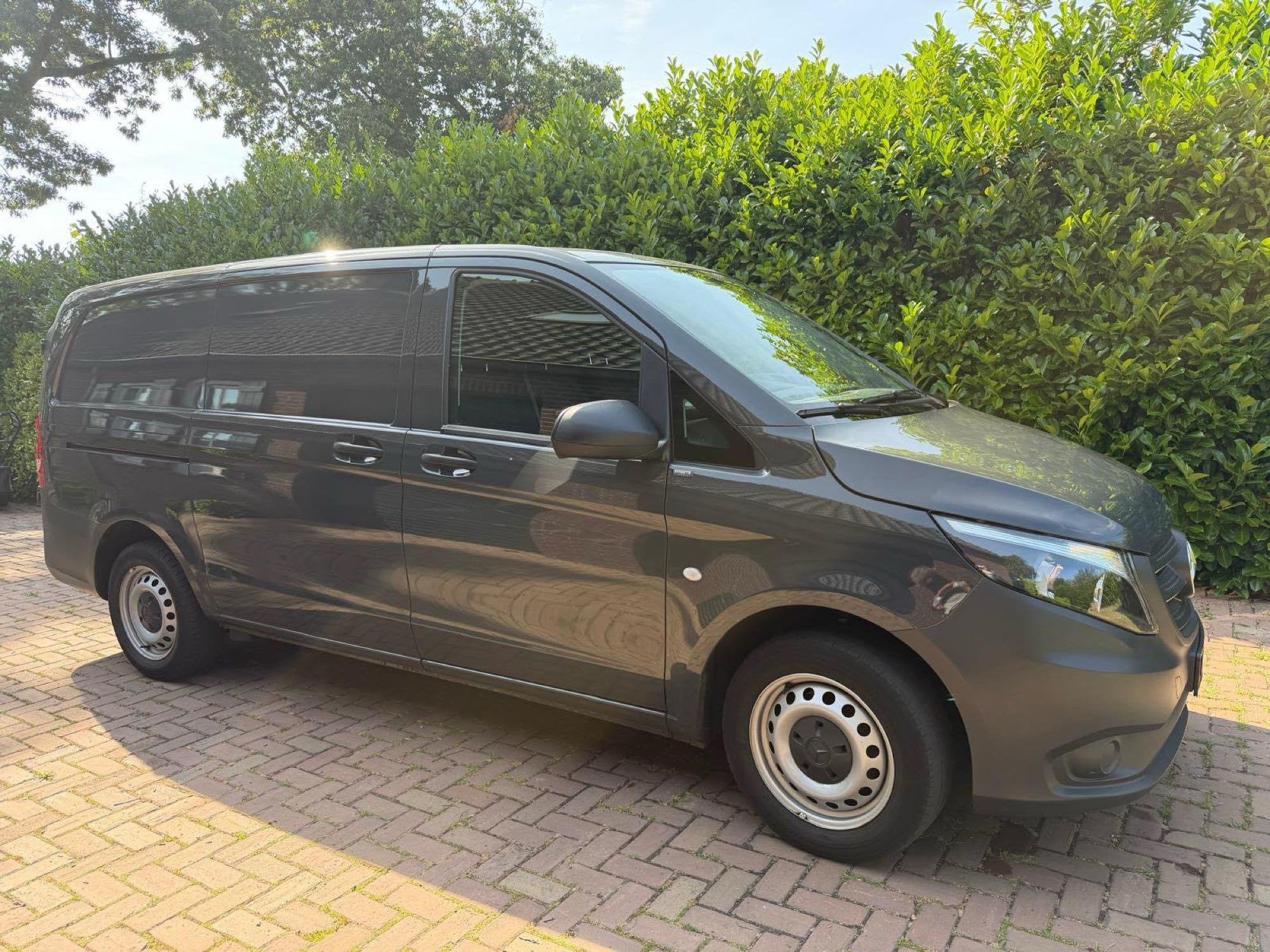 Mercedes-Benz Vito 116 CDI LANG AUT., Autos, Argent ou Gris, Achat, 1998 kg, Entreprise