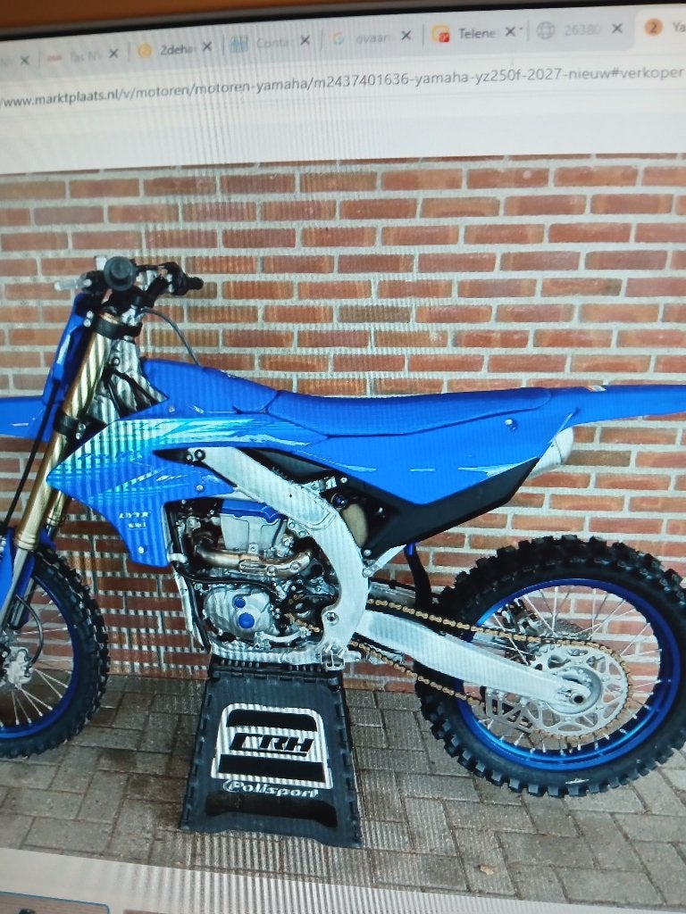 Yamaha yz250f bj 2027, Motoren, 250 cc, Occasion, Particulier, Crossmotor