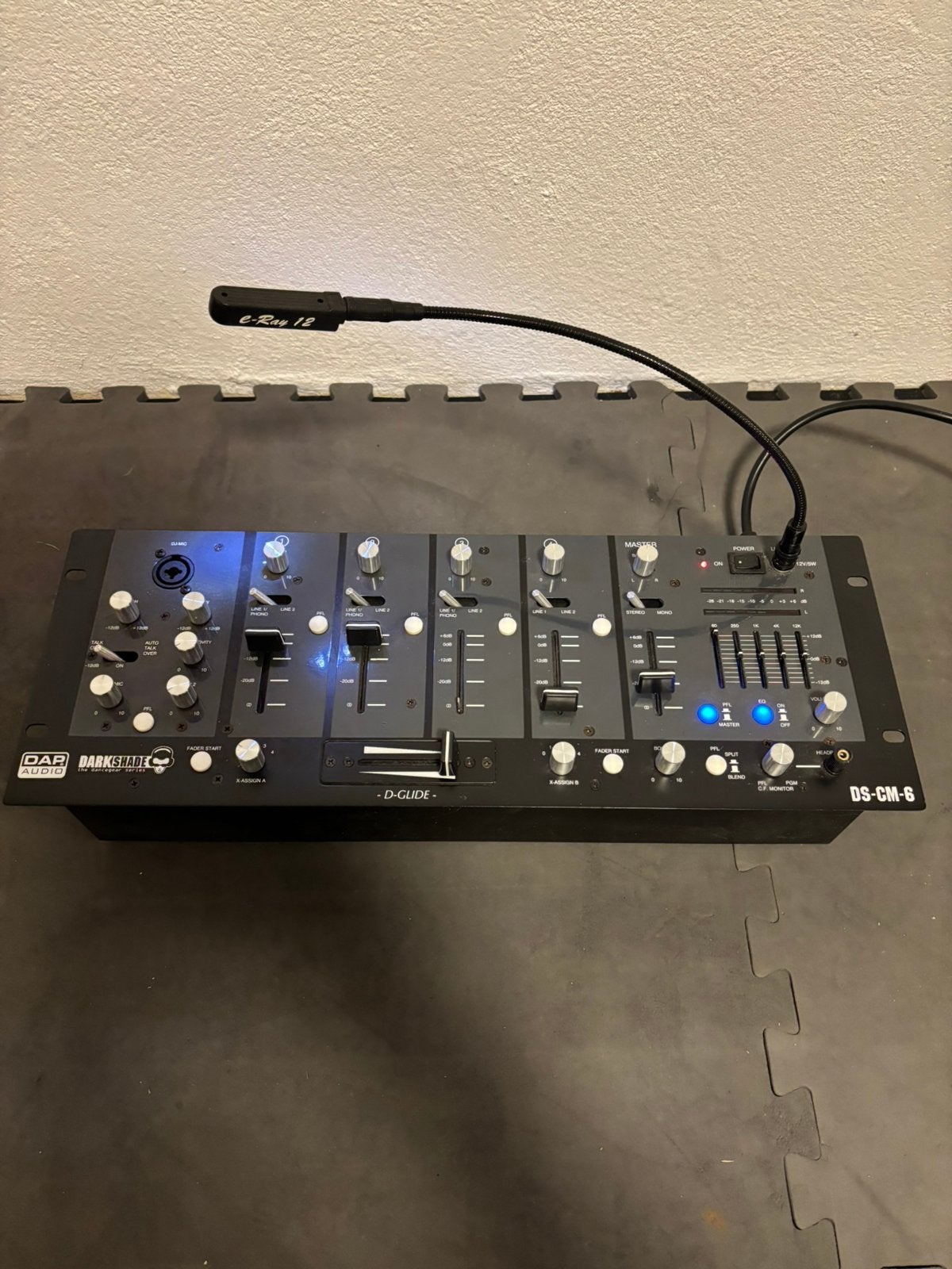 DAP Audio Darkshade DS-CM-6 DJ Mixer / Mengpaneel, Ophalen, Zo goed als nieuw