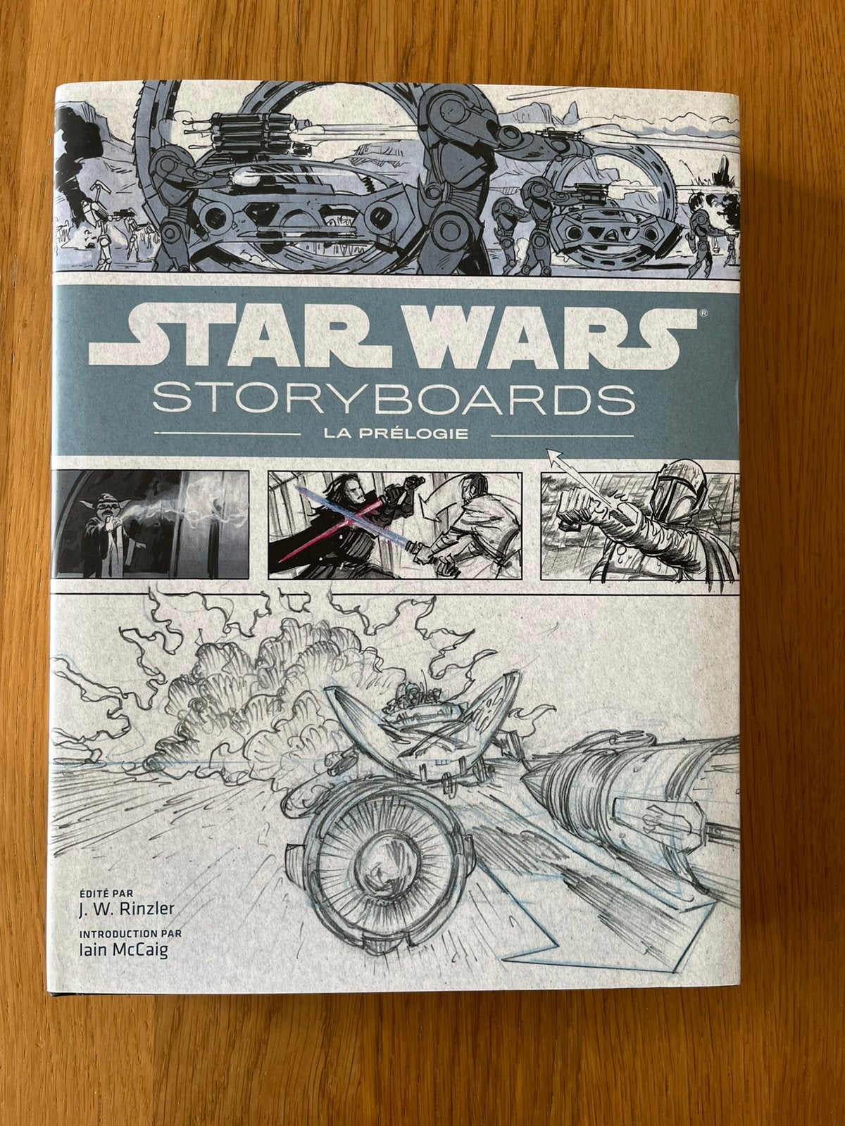 [FR] Star Wars Prelogy 1-3 Storyboard, Ophalen, Zo goed als nieuw, Filmspecifiek