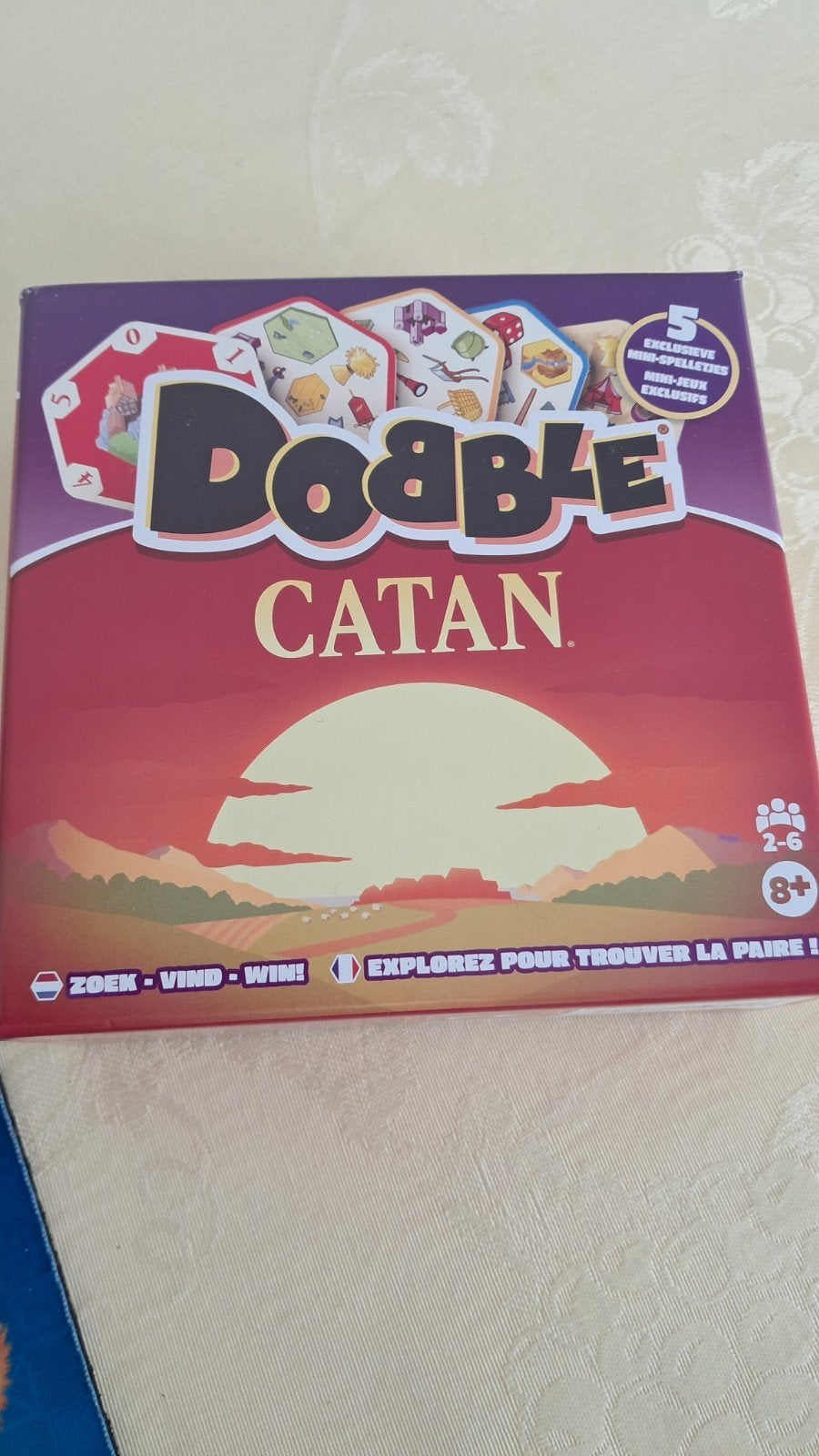 Dobble Catan, Een of twee spelers, Ophalen of Verzenden, Nieuw, Asmodée