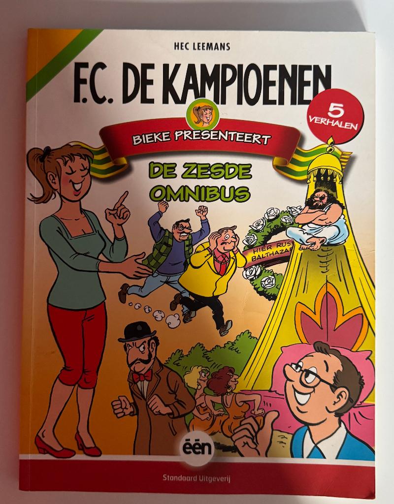 F.C. De Kampioenen: de zesde omnibus, Meerdere stripboeken, Ophalen of Verzenden, Zo goed als nieuw, Hec Leemans (FC De Kampioenen)
