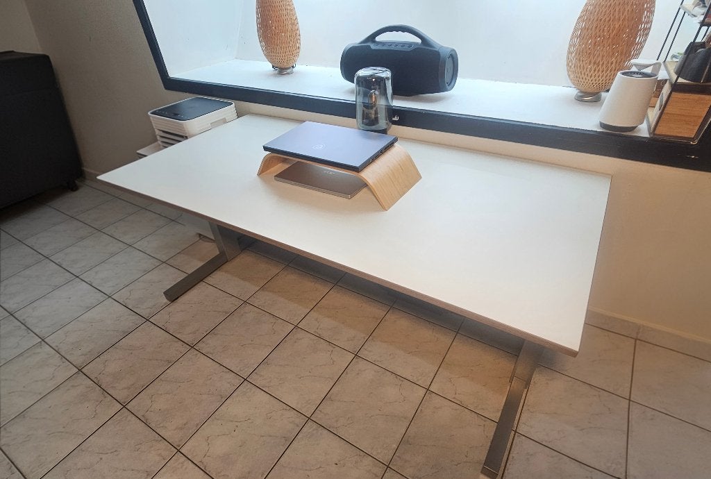 Elektrische bureau zit sta verstelbaar  160x80cm, Ophalen, Zit-sta bureau, 160 cm, Elektrisch