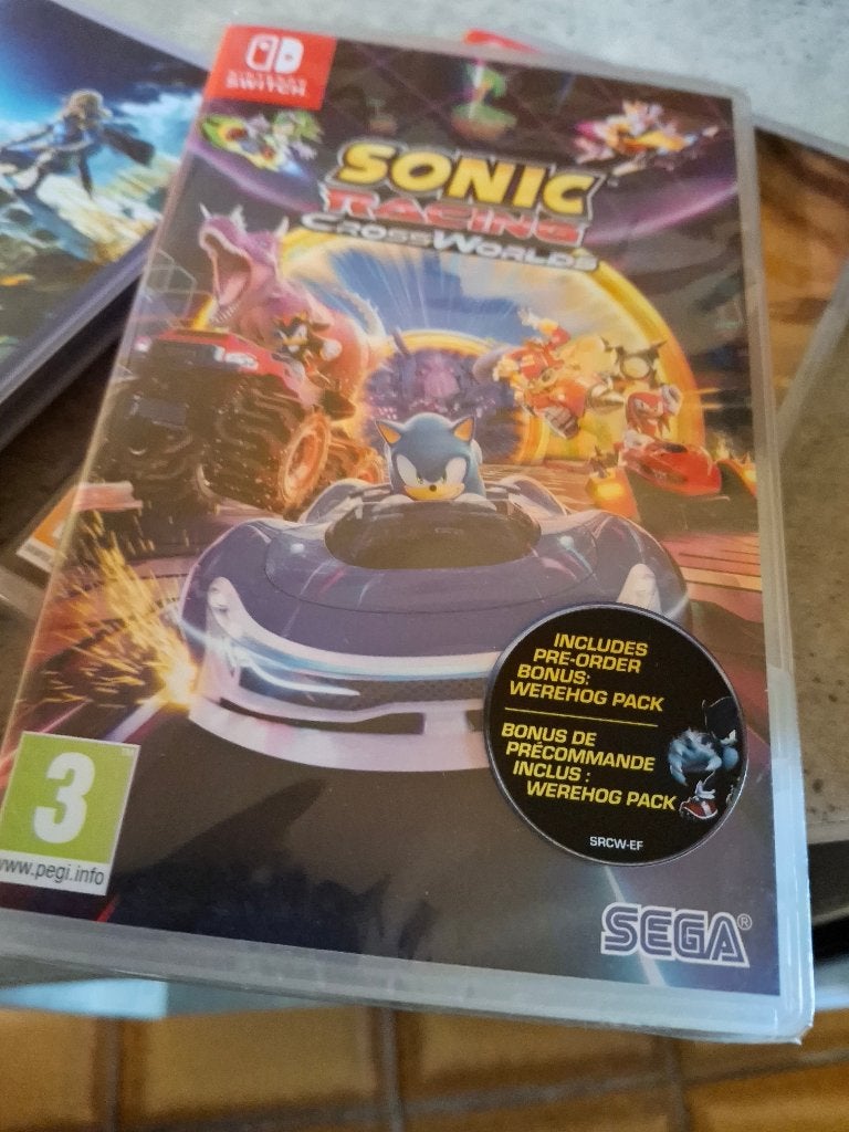 Sonic crossworlds switch, Ophalen, Nieuw, Racen en Vliegen