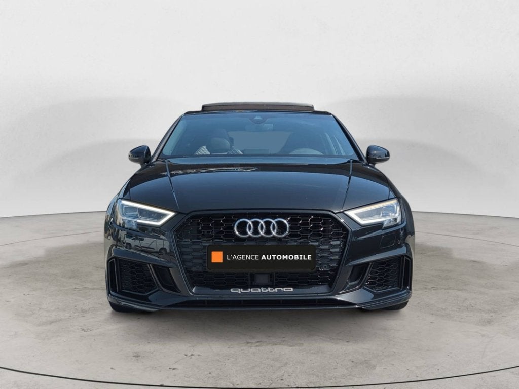 Audi RS3 Sedan 2.5 TFSI Quattro S tronic, Autos, Cuir, Achat, Entretenue par le concessionnaire, Noir