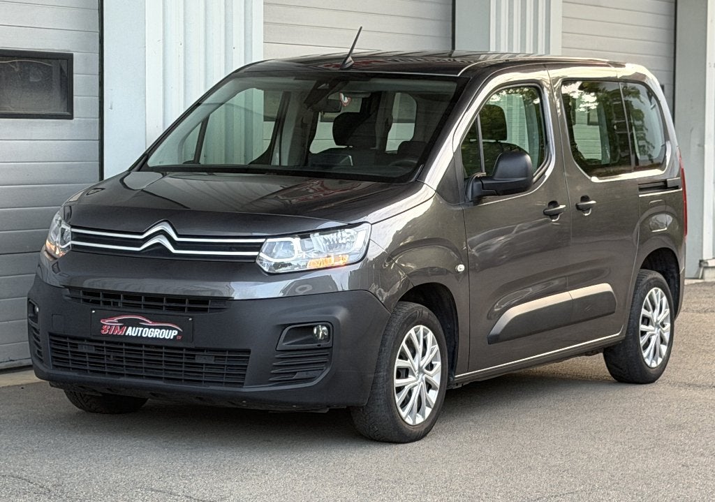 Citroen Berlingo 1.5 BlueHDi/Carplay/Airo/Pdc/Euro6d, Auto's, Monovolume, 135 g/km, 4 cilinders, Grijs