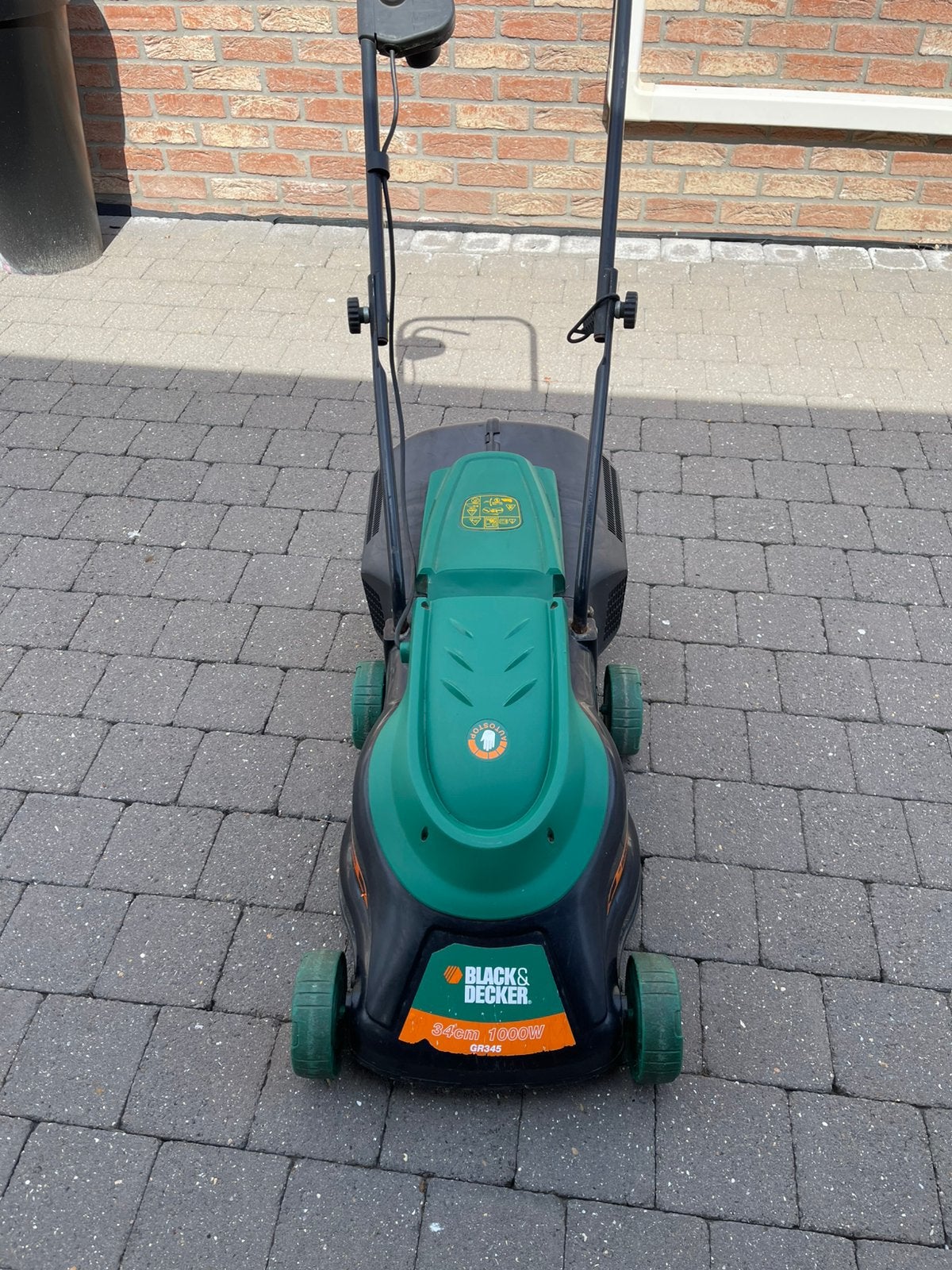 Elektrische grasmaaier 25€, Tuin en Terras, Ophalen, Cirkelmaaier, Gebruikt, Elektrische grasmaaier