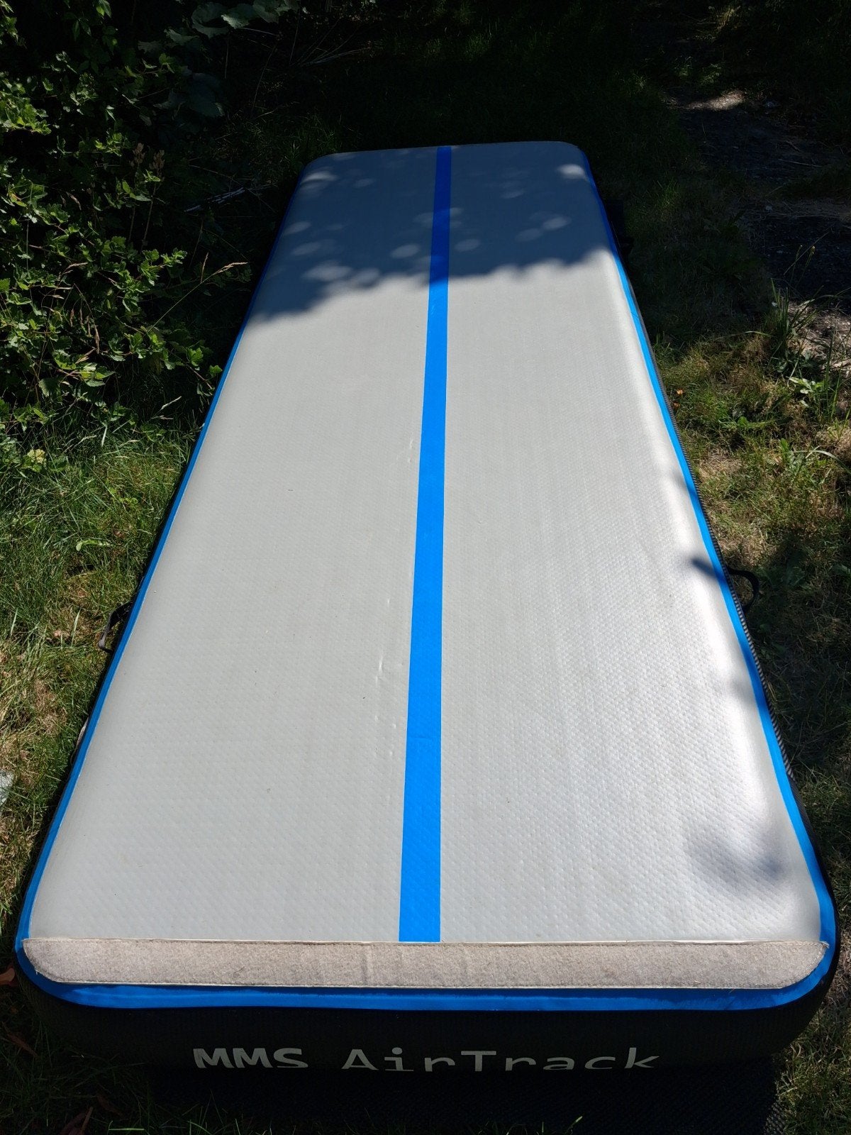 MMS airtrack, Sport en Fitness, Turnen, Ophalen, Gebruikt, Blauw