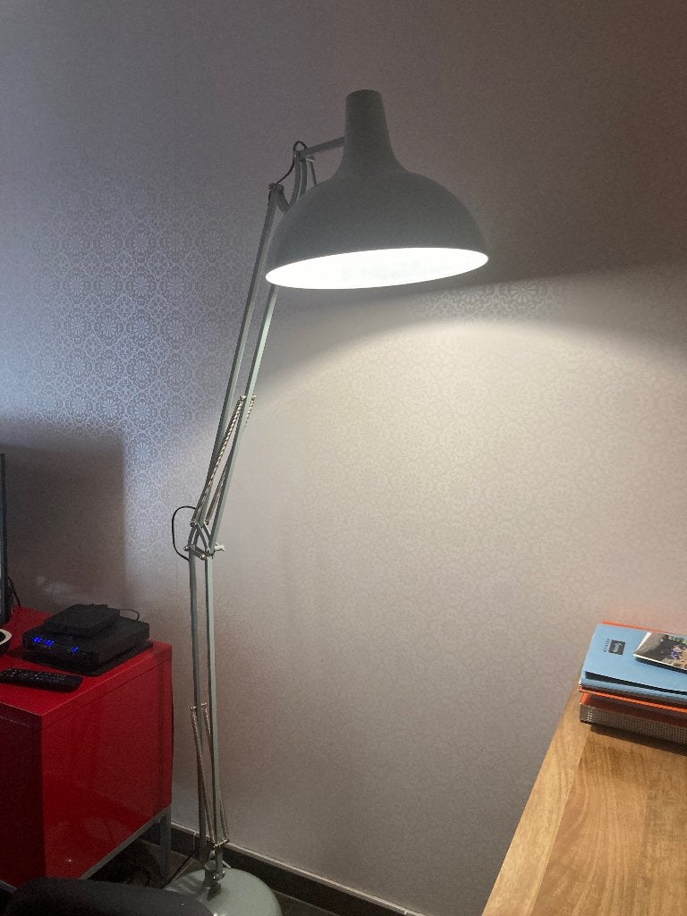 Lampadaire, Comme neuf, Contemporain, Métal, 150 à 200 cm