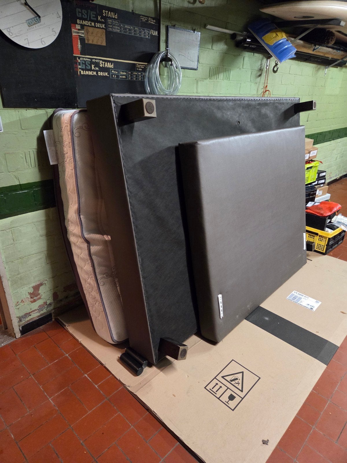 boxspring, Huis en Inrichting, Slaapkamer | Boxsprings, Ophalen, Gebruikt